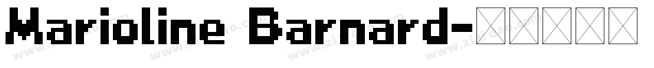 Marioline Barnard字体转换
